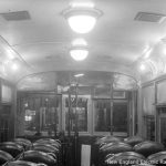 inside of trolley car